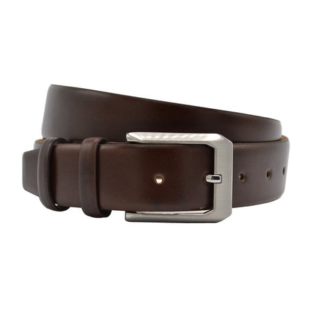 Bruine gladde nette riem. 