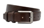 Bruine gladde nette riem.