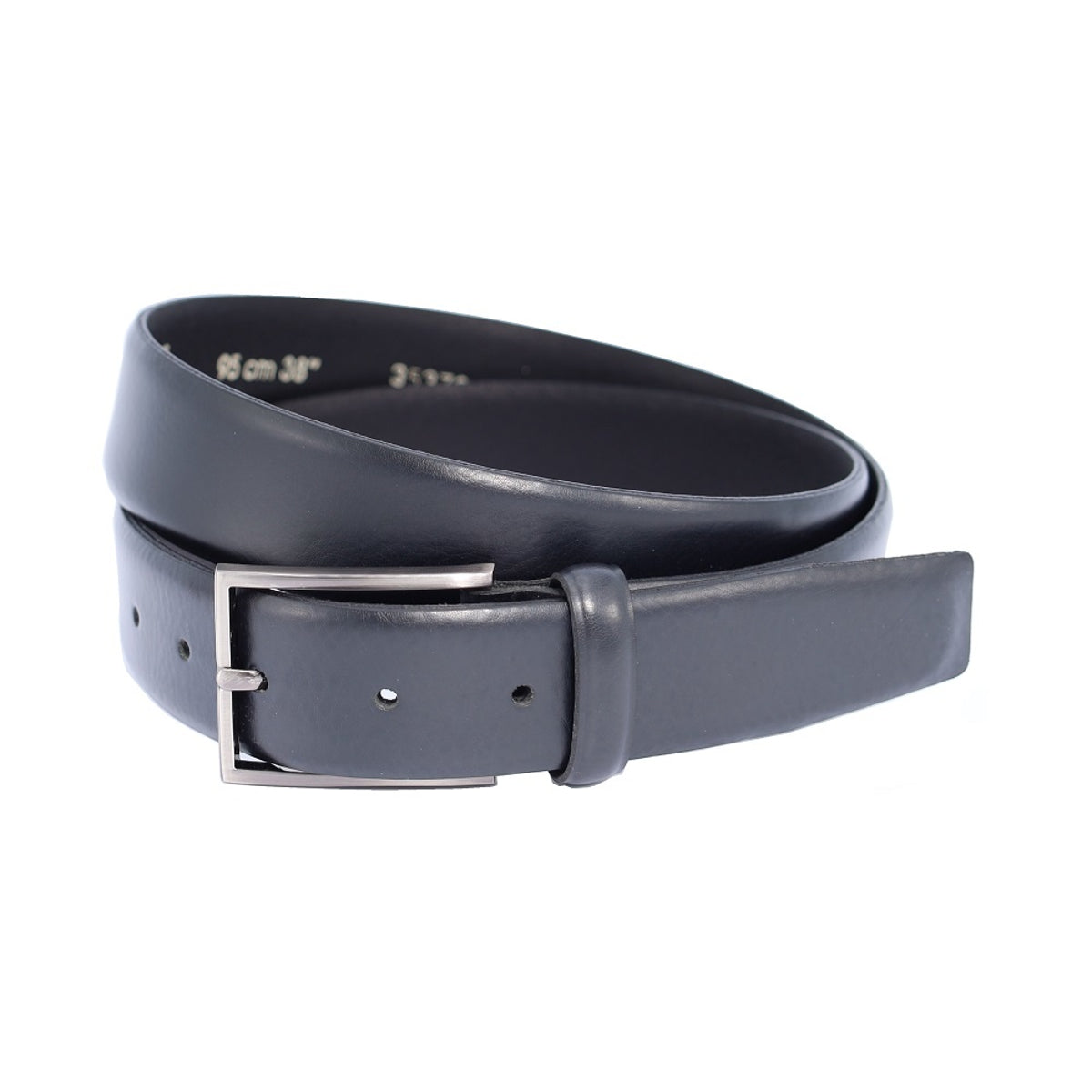 Zwarte 3.5cm brede nette riem .