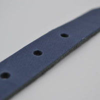 blauwe 20mm brede riem met dubbele lus