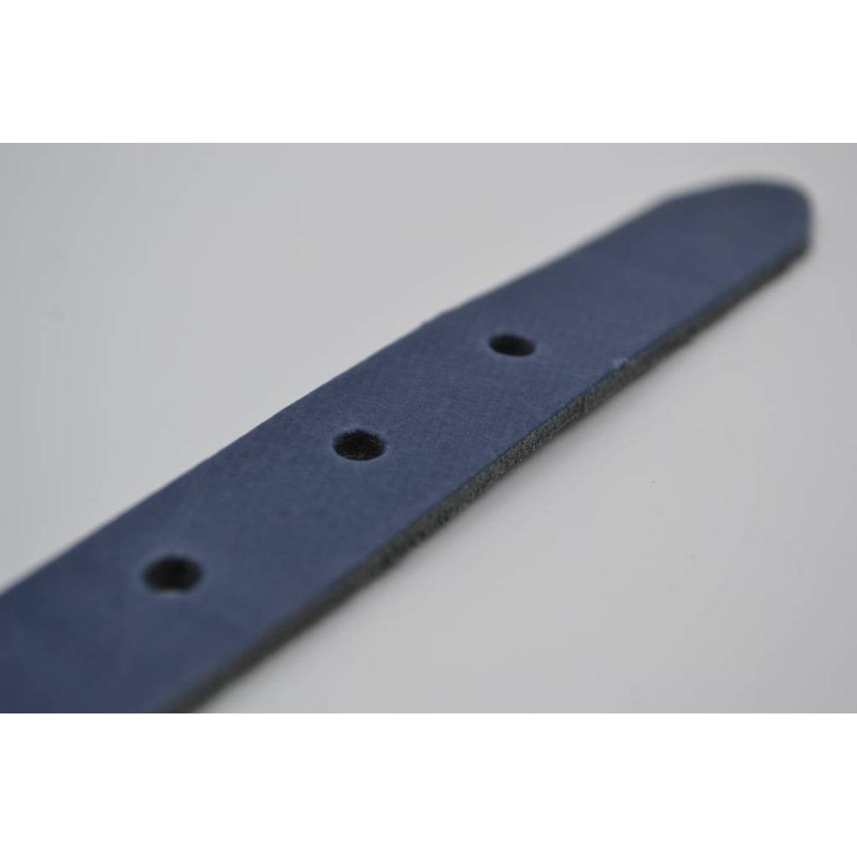 blauwe 20mm brede riem met dubbele lus