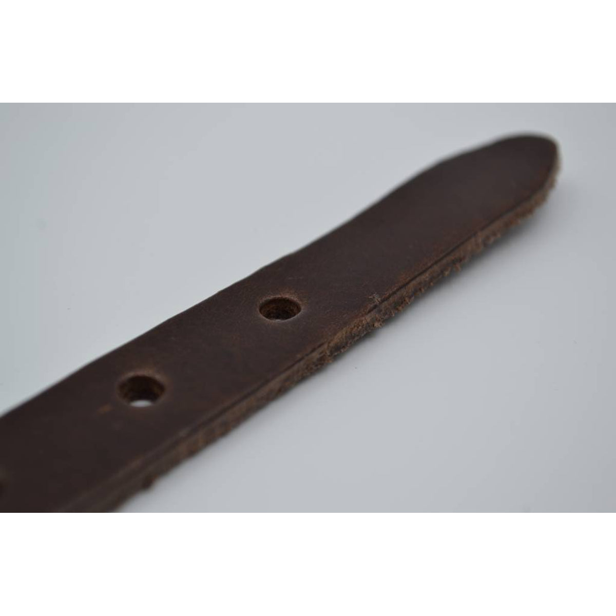 bruine 20mm brede riem met speelse lus