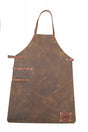 Scotts bluf cognac echt lederen schort