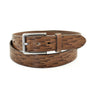 Cognac 35mm brede nette Alberto riem.