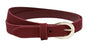 Smalle riem van suede soepel leer.