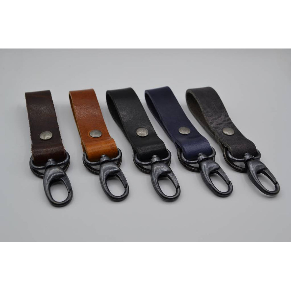 Zwarte sleutelhanger met naam of logo