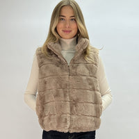 Taupe Joss Mode Bodywarmer.