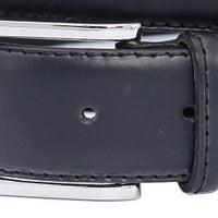Zwarte 3.5cm brede nette riem .