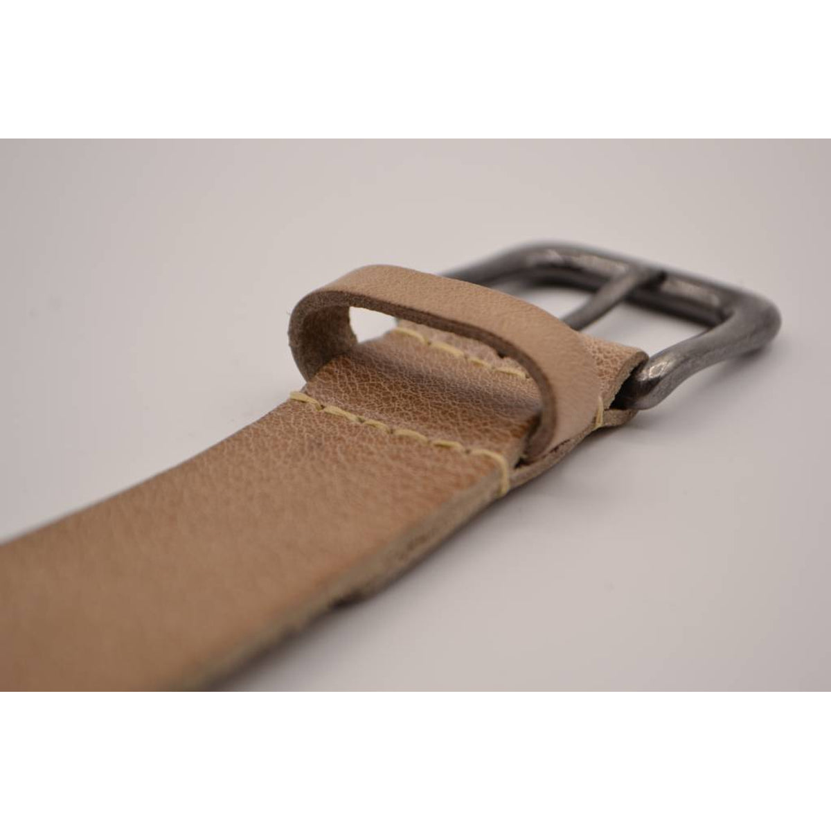 Taupe 3cm brede unieke riem