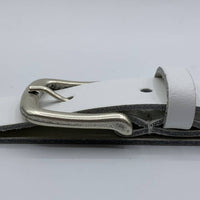 Witte kinderriem 3cm breed 