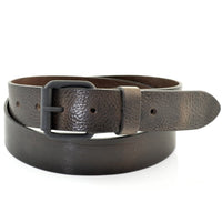 stoere 3.5cm brede jeans riem met een gave structuur. 