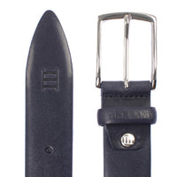 donker blauwe nette heren riem