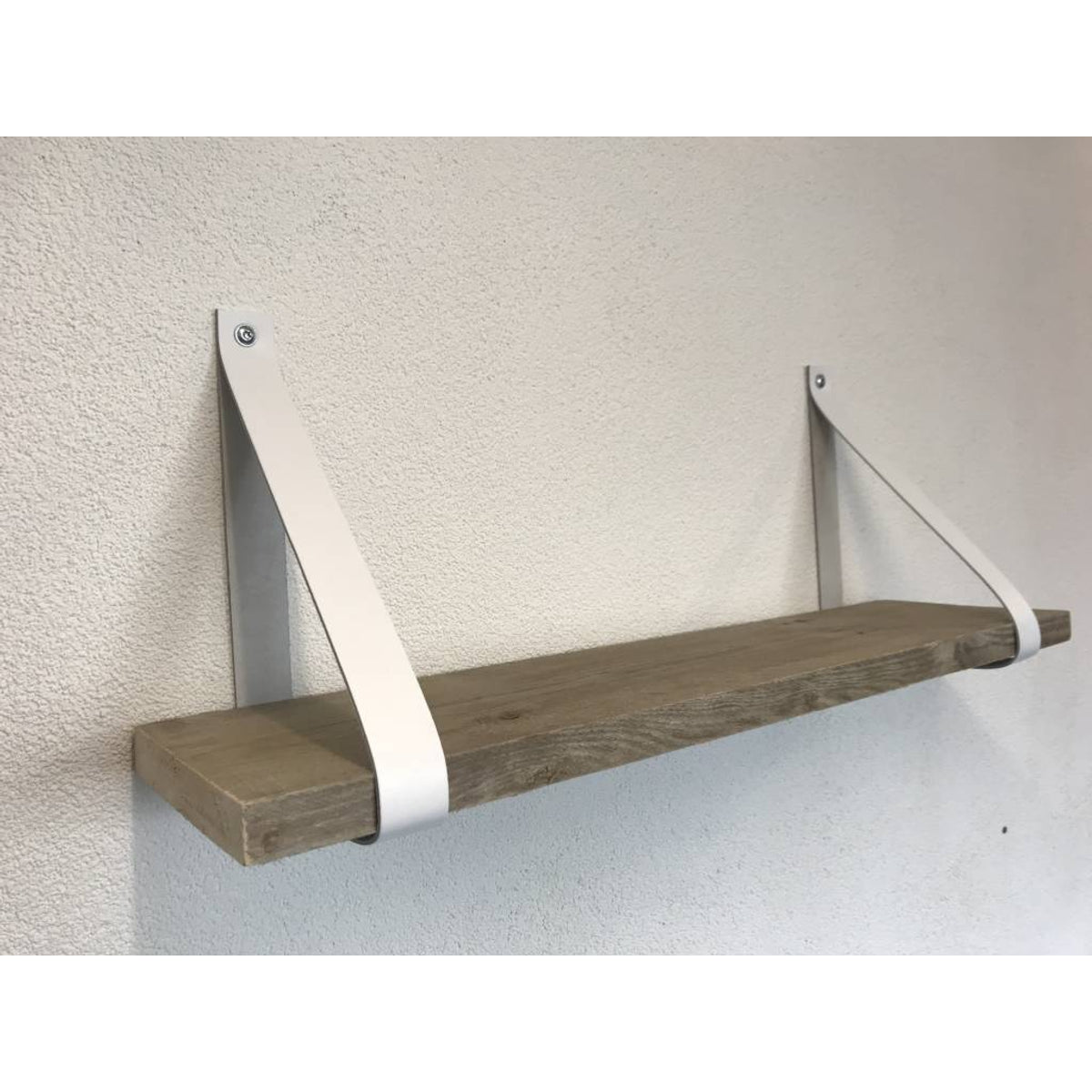 Leren Plankdragers wit