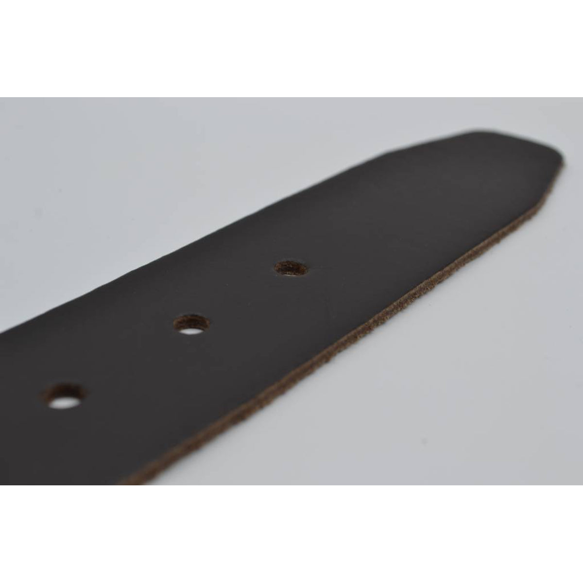 4,5cm echt lederen casual donker bruine riem.