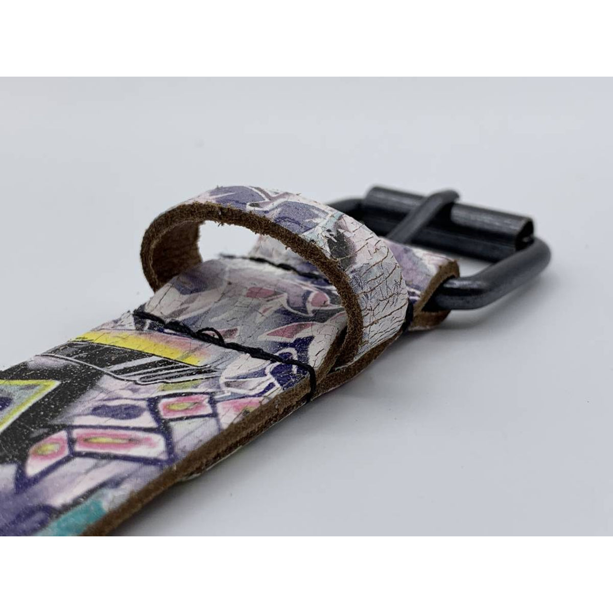 Stoere kinderriem met graffity print