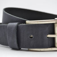 4,5cm echt lederen casual antracite riem.
