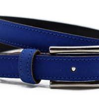 Kobalt blauwe 2cm brede riem