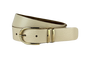 Beige 3cm brede riem .