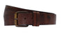 4cm brede bruine riem.