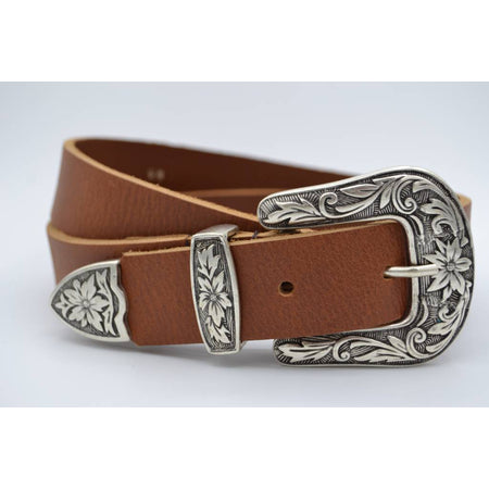 3cm Cognac western riem