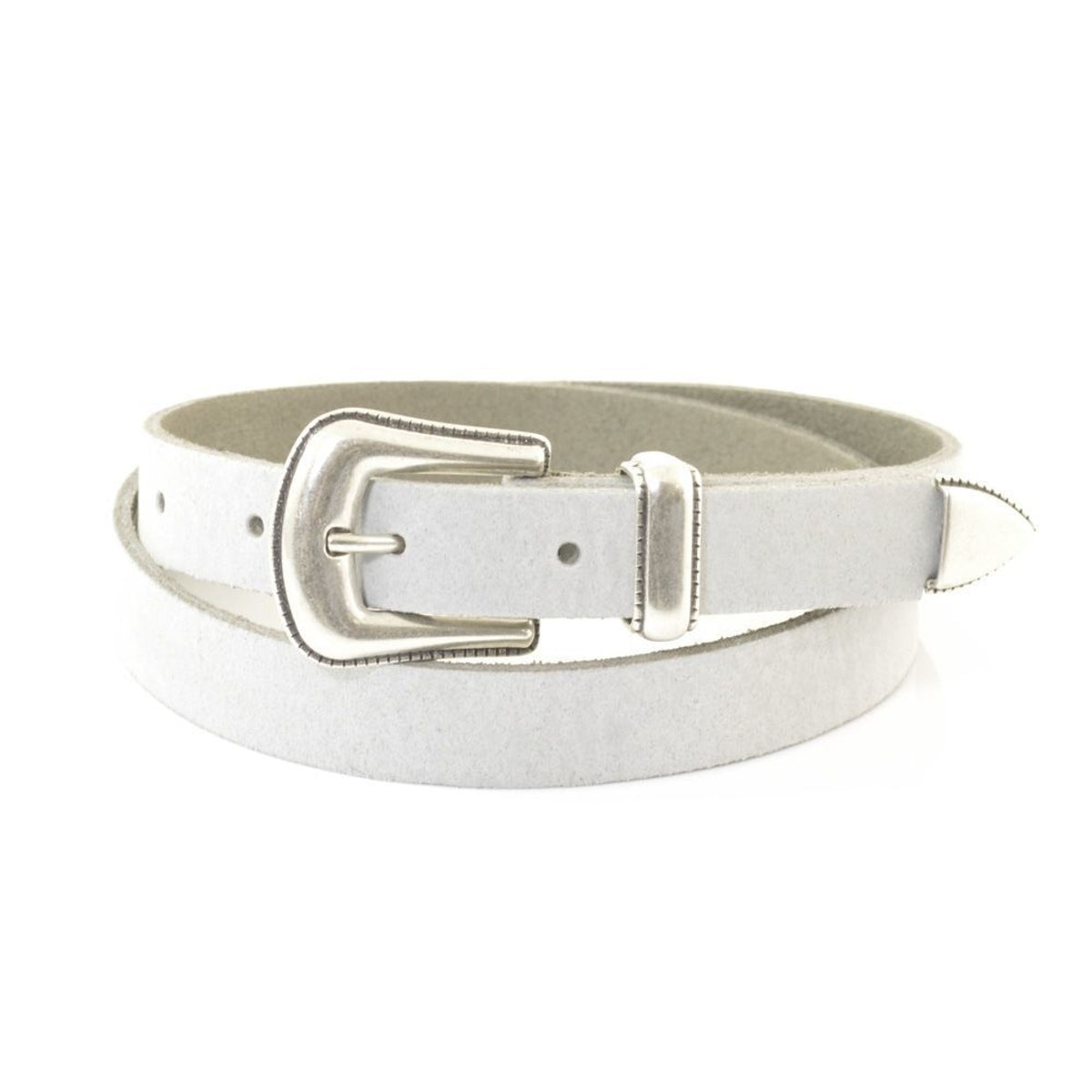 Kidzzbelt gebroken witte riem. 