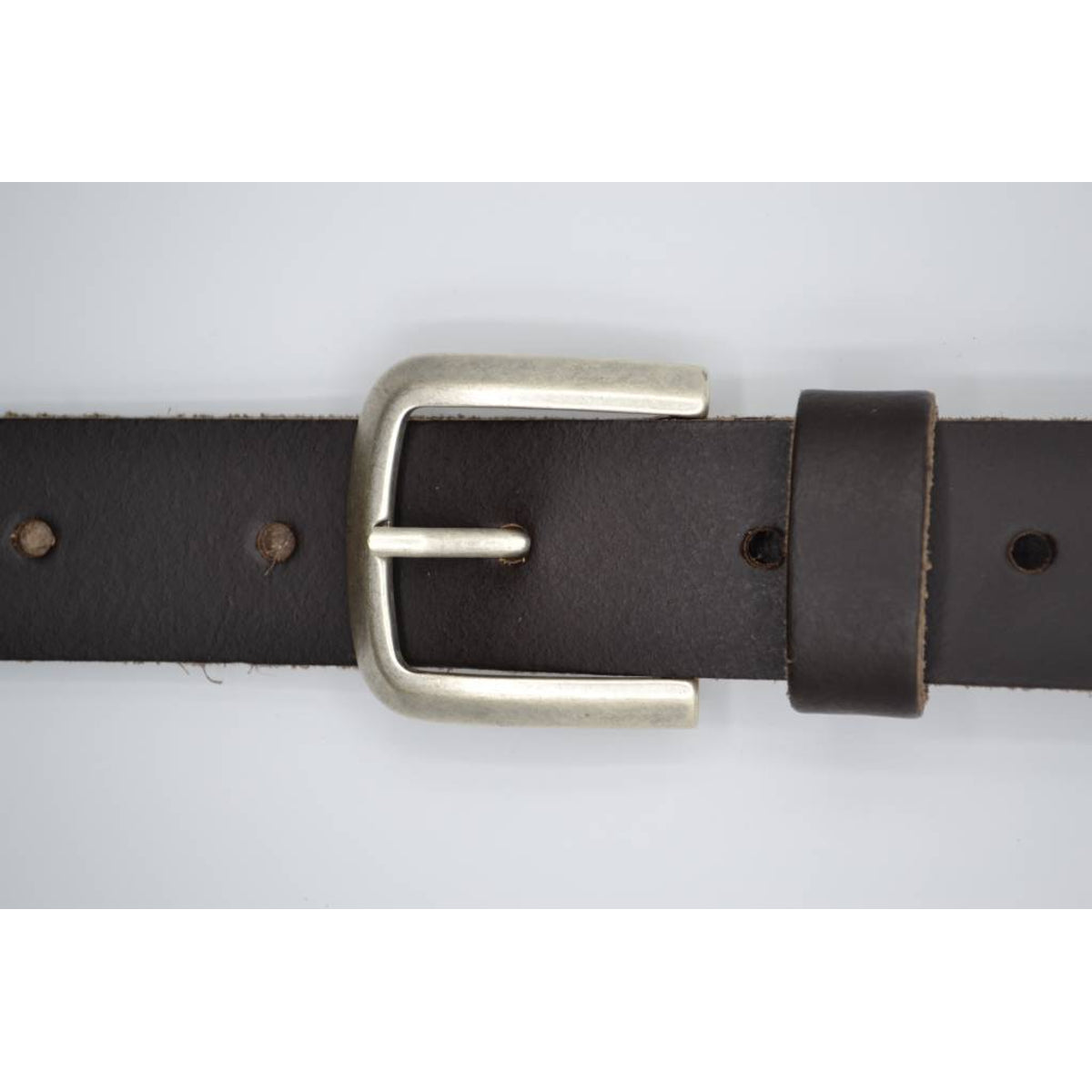 split lederen bruine dames/heren riem