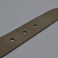 taupe italiaans volnerf lederen casual riem