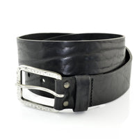 Zwarte cornerstone 4cm brede riem.