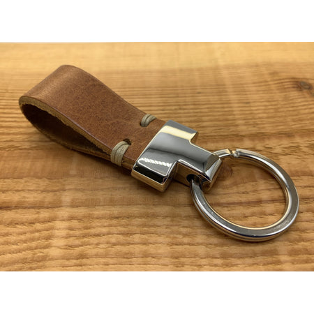 Cognac Sleutelhanger met naam of initialen