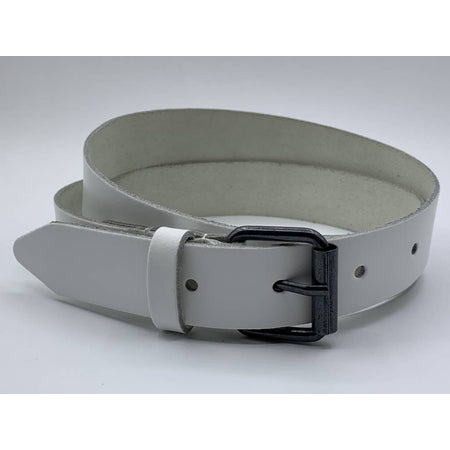 Witte stoere kinderriem