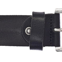 Vanzetti 4cm brede riem van Italiaans gekreukt leer.