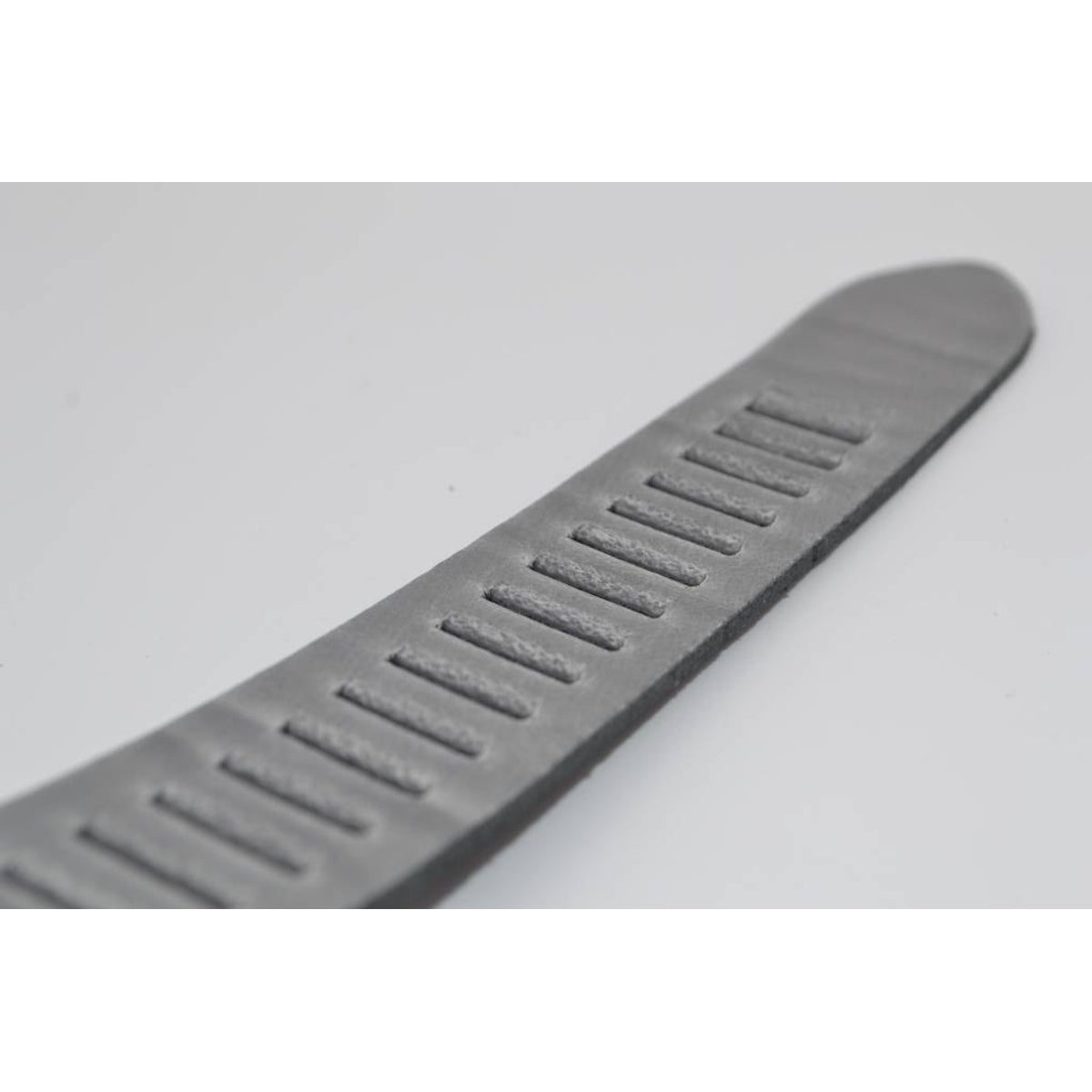 split lederen 30mm grijze casual perforatie riem 