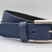 split lederen  blauwe dames/heren riem