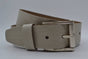 4,5cm echt lederen casual ecru riem.