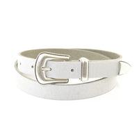 Kidzzbelt gebroken witte riem. 