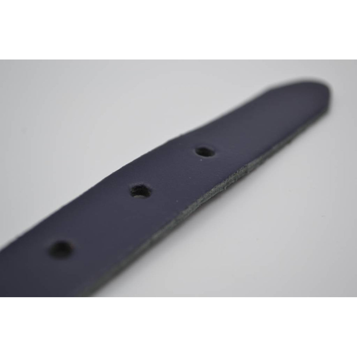 donker blauwe 20mm brede riem met dubbele lus 