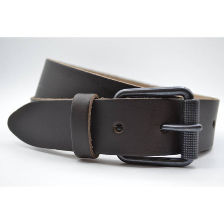 split lederen 40mm bruine casual riem
