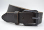 split lederen 40mm bruine casual riem