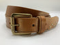 cognac riem met gave details.
