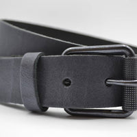 split lederen 40mm antracite casual riem