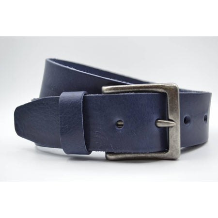 mooie strakke blauwe volnerf jeansriem