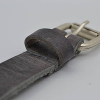 grijze 20mm brede riem met bolstuds 