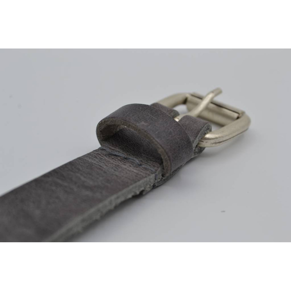 grijze 20mm brede riem met bolstuds 