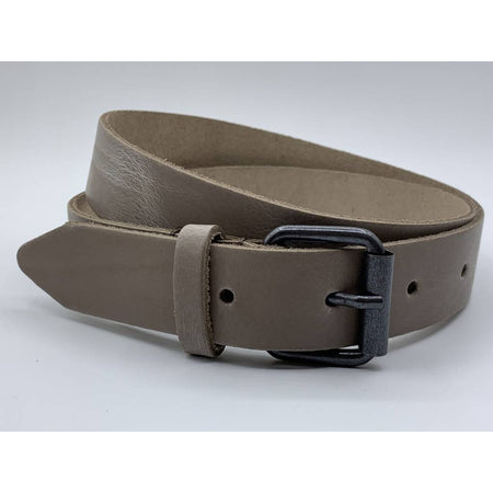 Taupe stoere kinderriem