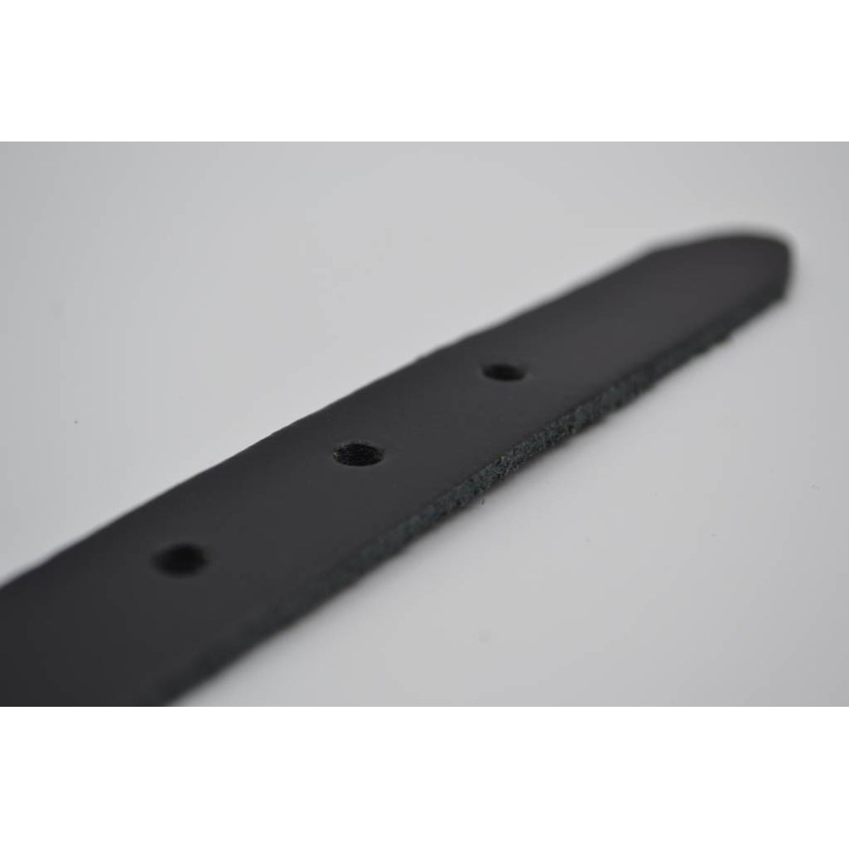 zwarte 20mm brede riem met dubbele lus