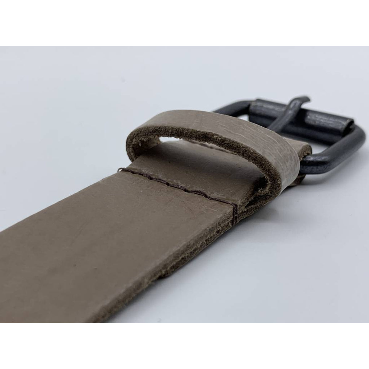 Taupe stoere kinderriem