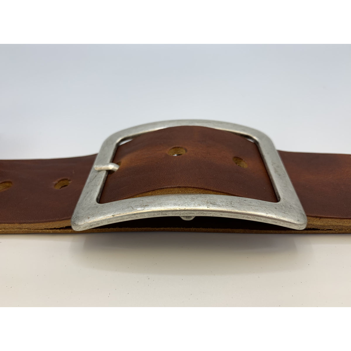 Cognac 5cm brede riem.