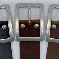 Zwarte 5cm brede riem