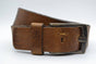 Stoere zandkleurige riem met gave details