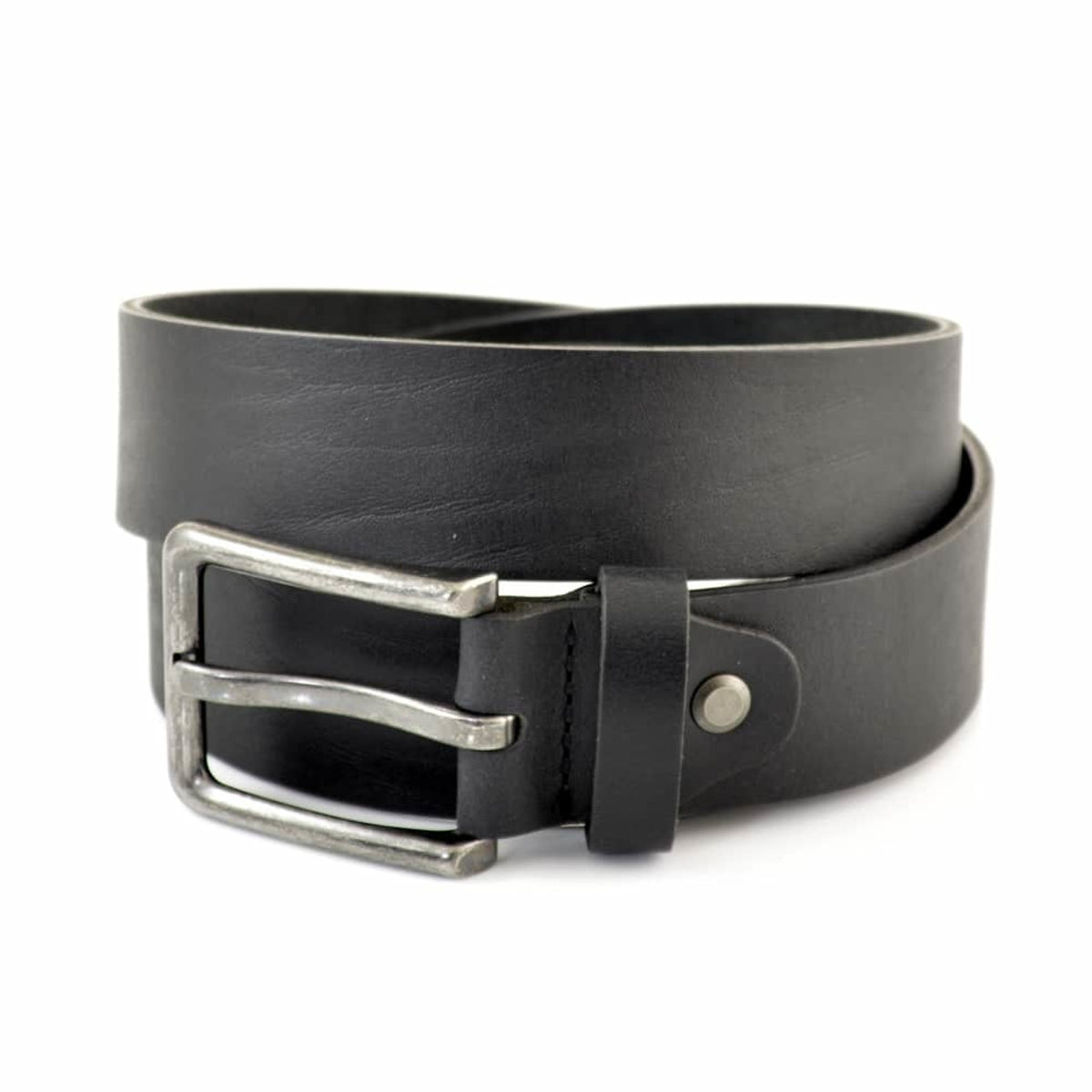 3.5cm brede riem van dik buffel nerf leer.